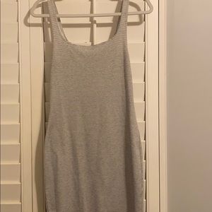 Zara dress b&w stripe